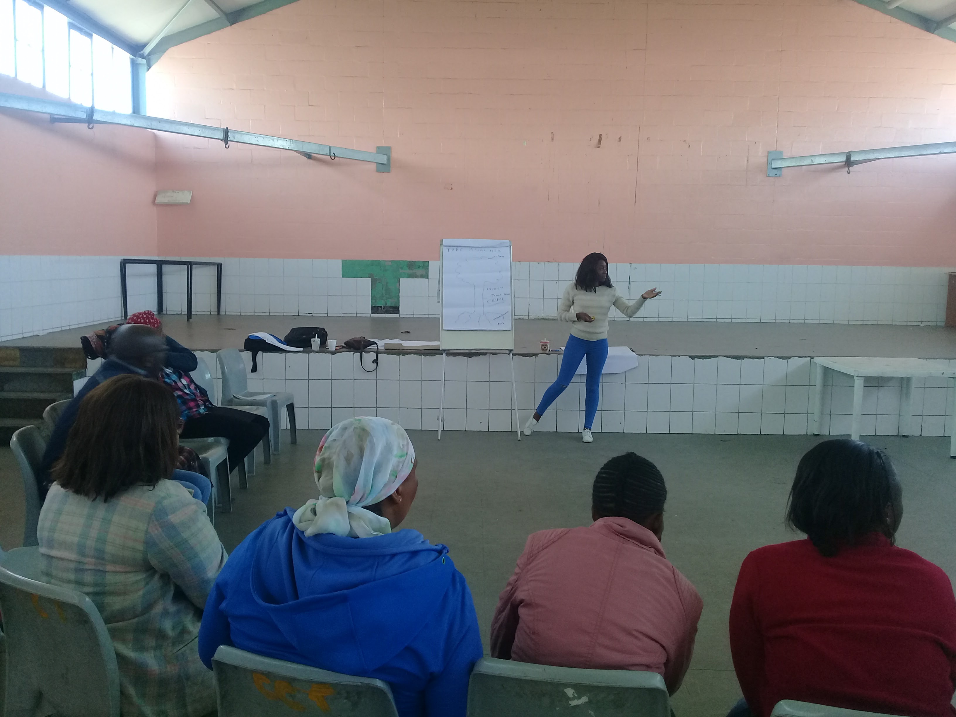 Community Civic Education in Khayelitsha. (October 2019)
